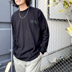 徽章長袖 T 卹 #黑色 [SC2410-LT01]