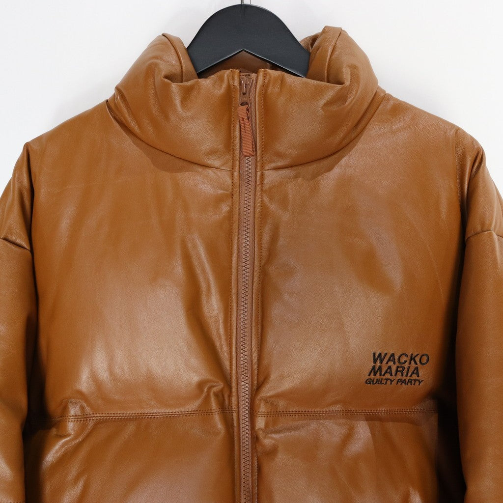 LEATHER DOWN JACKET ( TYPE-2 ) #BROWN [24FW-WMO-OD02]