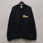 PULP FICTION | CREW NECK SWEAT SHIRT ( TYPE-5 ) #BLACK [PF-WM-SS11]