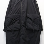 GARMENT DYE DOWN MA-1 LONG COAT 2.0 #BLACK [FST09262U0002]