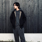 WASHED MIDDLE WEIGHT PULLOVER HOODED SWEAT SHIRT #GRAY [26SS-WMC-SS05]