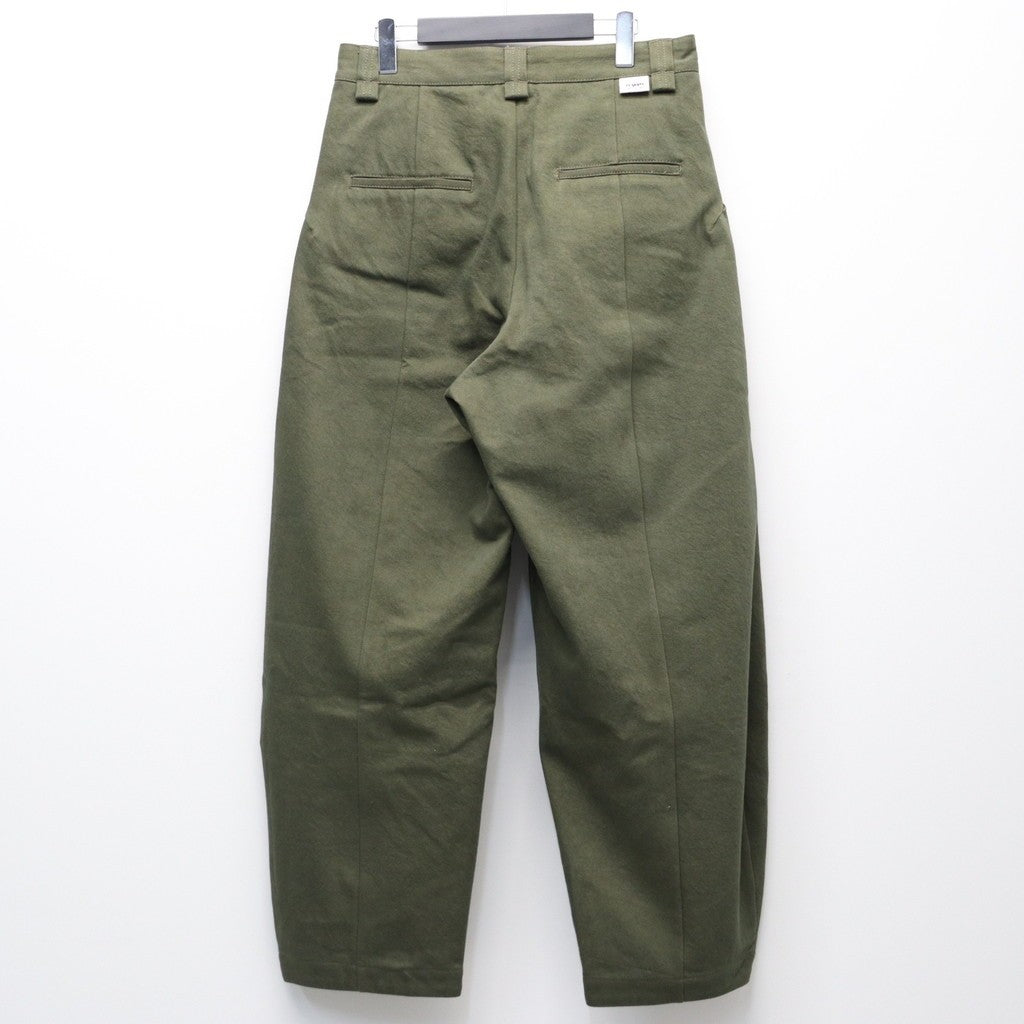 OVERDYE CURVE PANTS #D-GREEN [AY-1019]