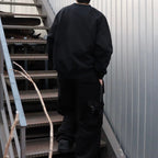 DELUXE | DAMAGE CREW SWEAT #Black [20TH-SW02]