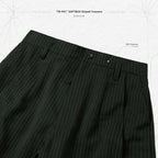 "TR-P01" SOFTBOX 條紋褲 #綠色 [GOOPI-24SS-AUG-02]