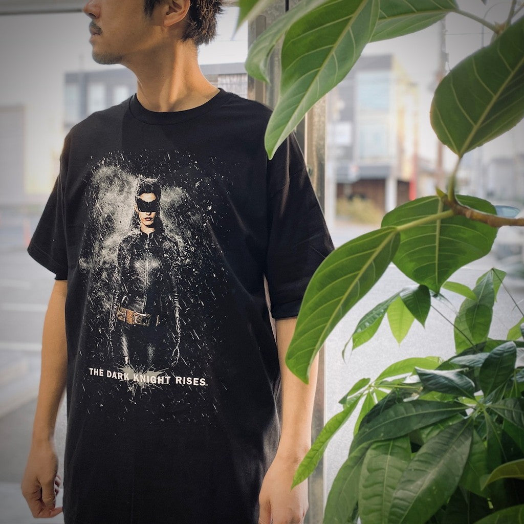 THE DARK KNIGHT TRILOGY | CREW NECK T-SHIRT ( TYPE-8 ) #BLACK [TDKT-WM-TEE08]