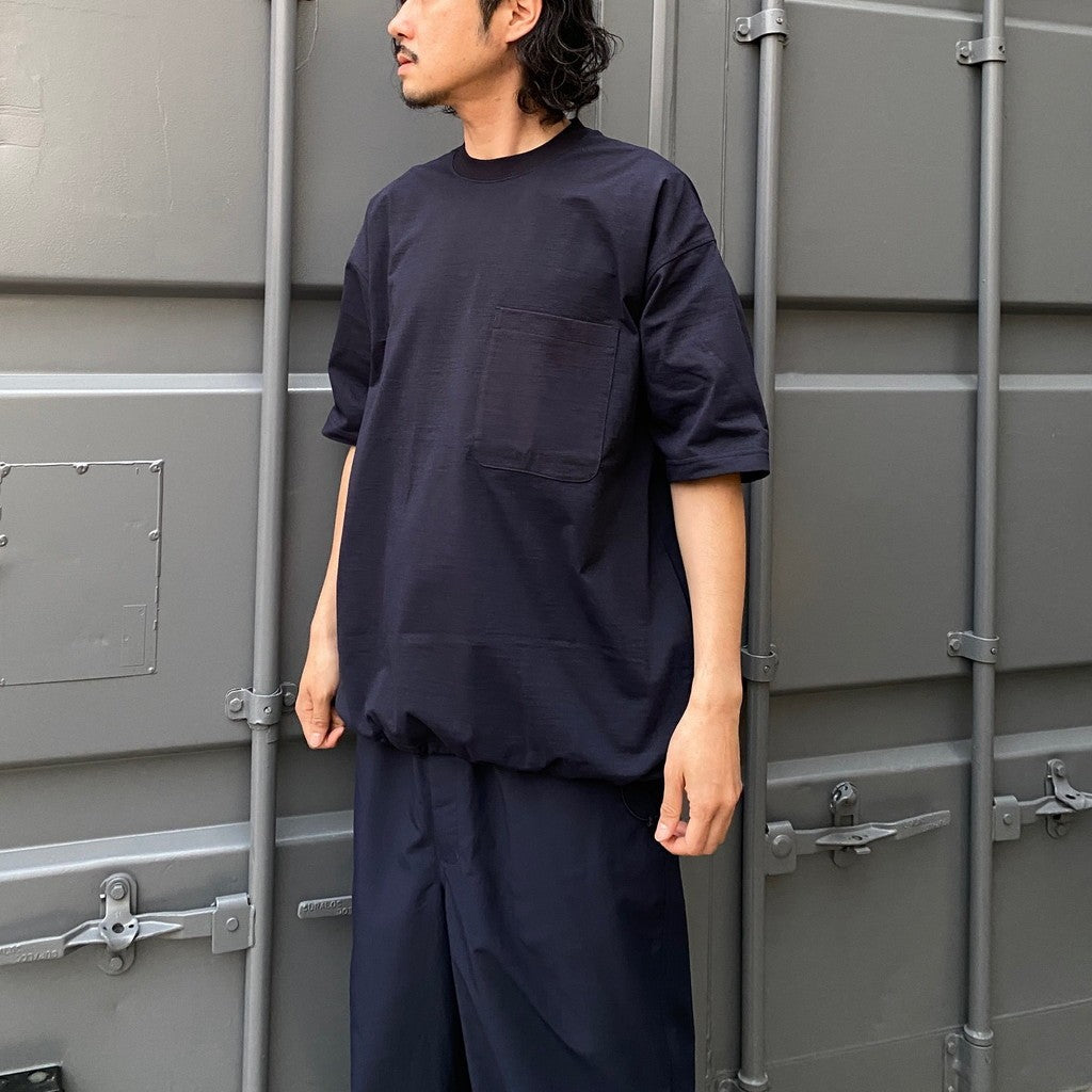 TECH TEE POCKET CREW #NAVY [BE-32024]