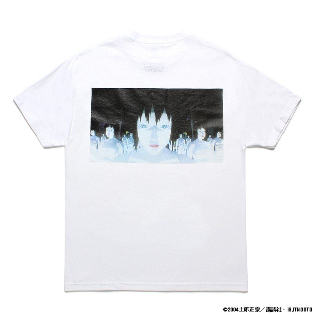 GHOST IN THE SHELL 2 INNOCENCE | CREW NECK T-SHIRT -TYPE 2- #WHITE [INNOCENCE-WM-TEE02]