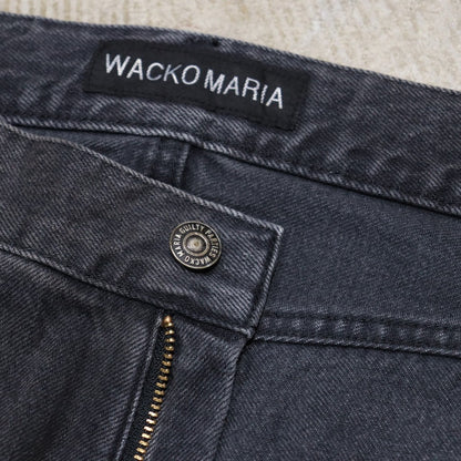 WASHED DENIM PANTS #BLACK [24FW-WMP-PT01]