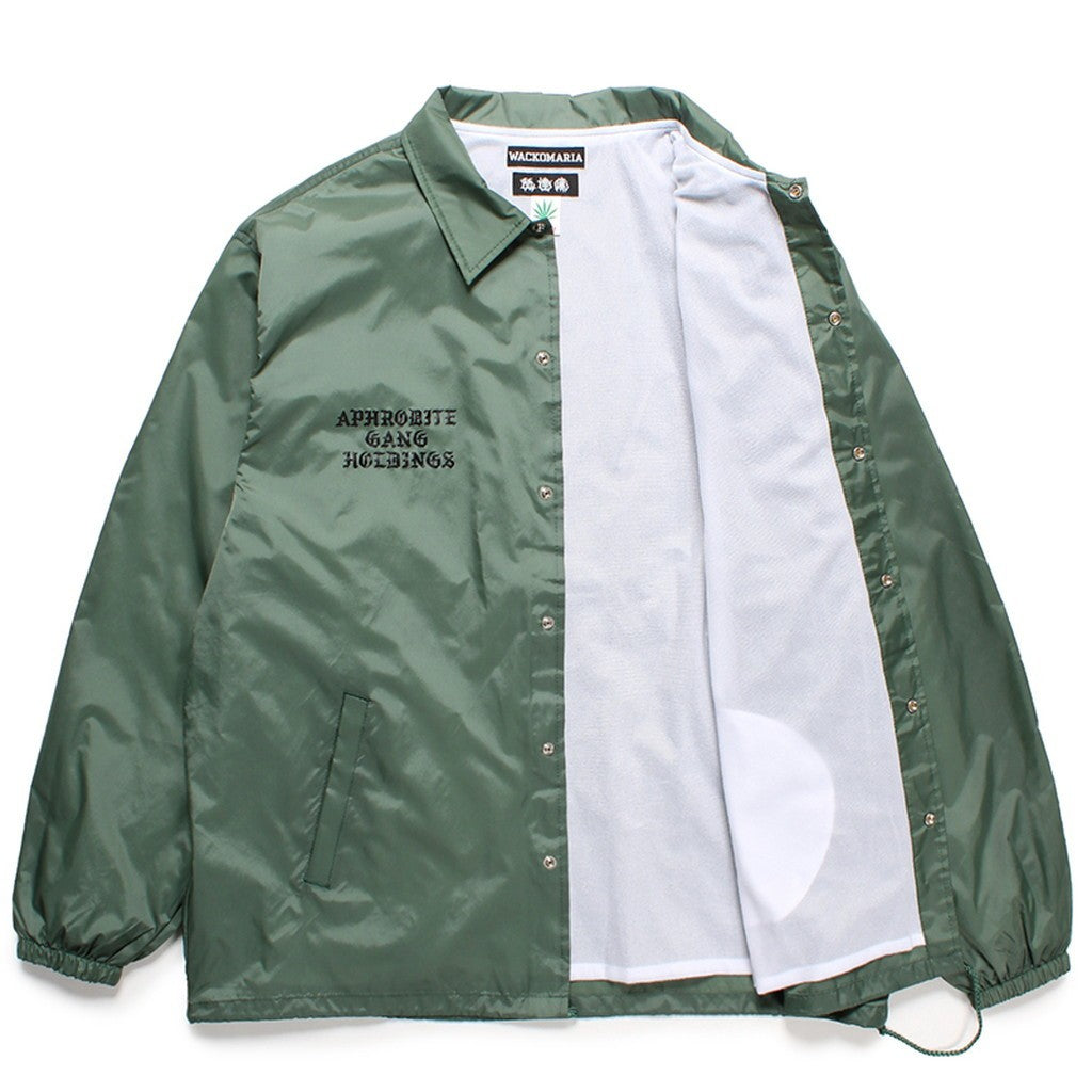 舐達麻 | HIGHTIMES | COACH JACKET #GREEN [NMD-HIGHTIMES-WM-BL01]