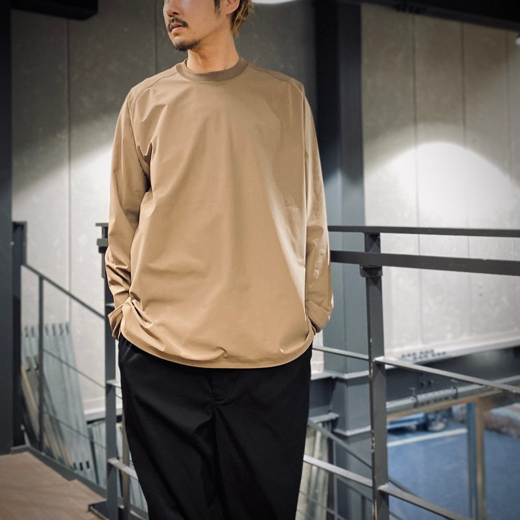 TECH LIGHTWEIGHT L/S TEE #BEIGE [BE-30025]