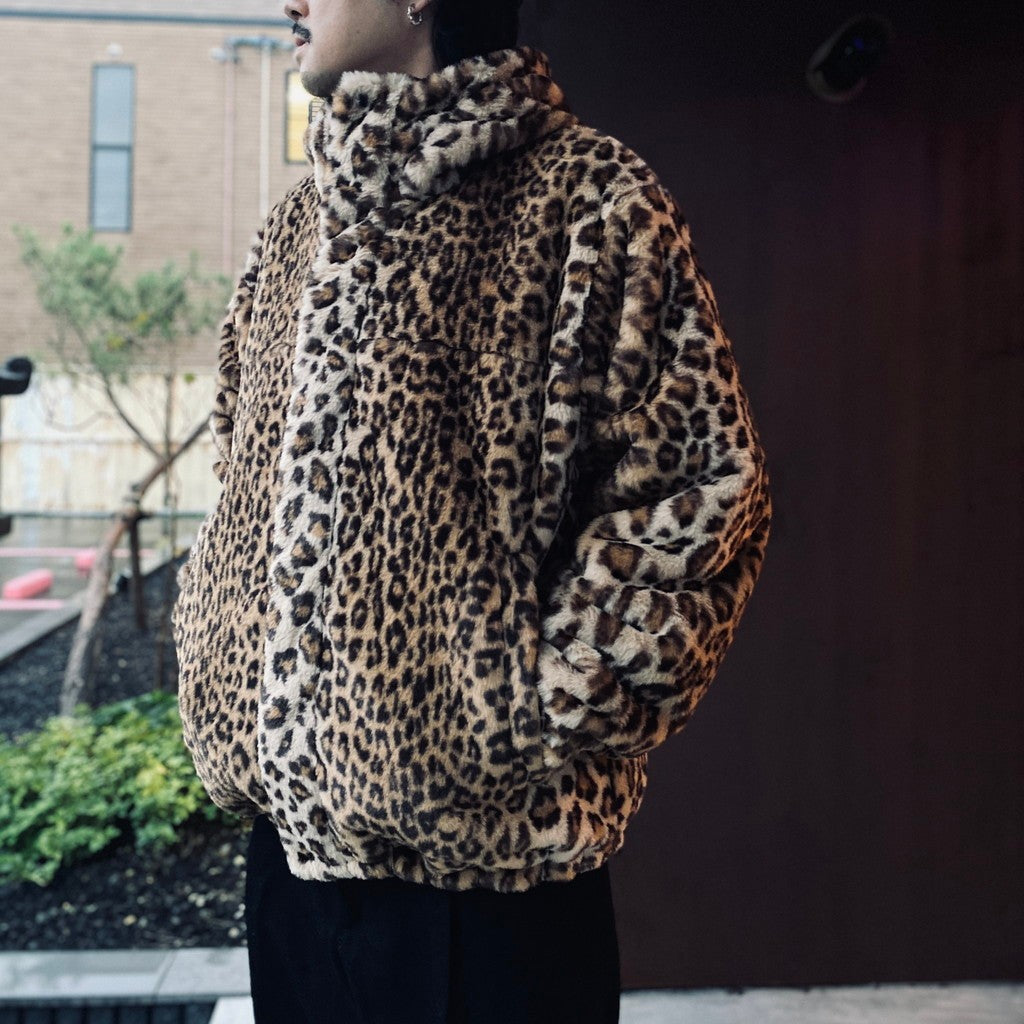 NANGA | LEOPARD FUR MOUNTAIN PARKA #BEIGE [26FW-WMO-NA09]