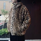 NANGA | LEOPARD FUR MOUNTAIN PARKA #BEIGE [26FW-WMO-NA09]