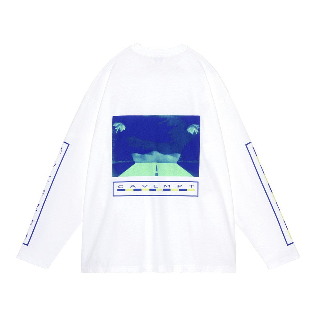 SKY 360 LONG SLEEVE T #WHITE [CES28LT01]