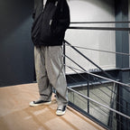 HICKORY PAINTER BALLOON PANTS #Black [SS25-B09]