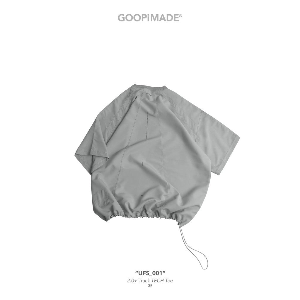 「UFS_001」 2.0+ Track TECH Tee #GR [GOOPI-26SS-JUN-01]