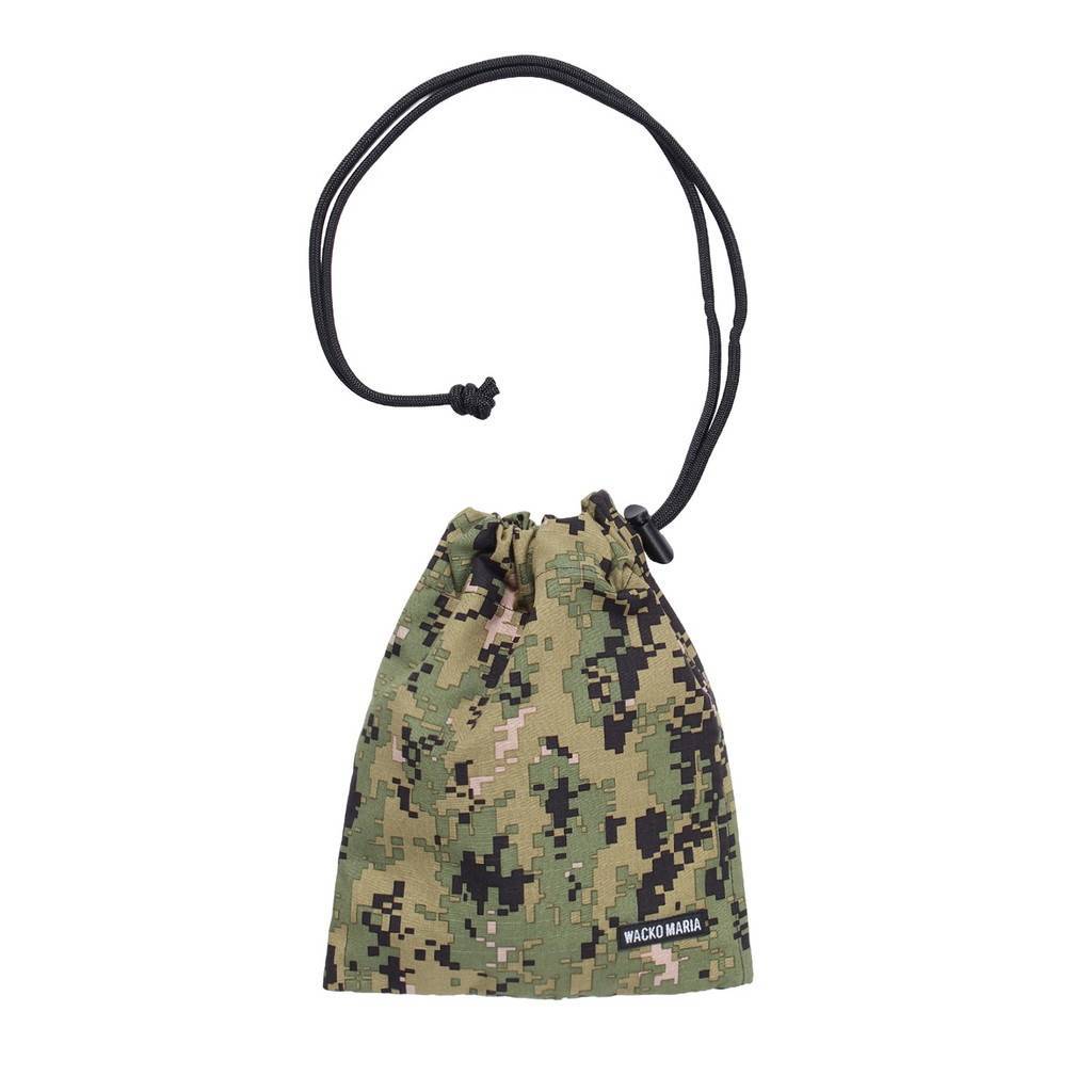 DIGITALCAMO SHOULDER POUCH #KHAKI [26FWE-WMA-BG03]