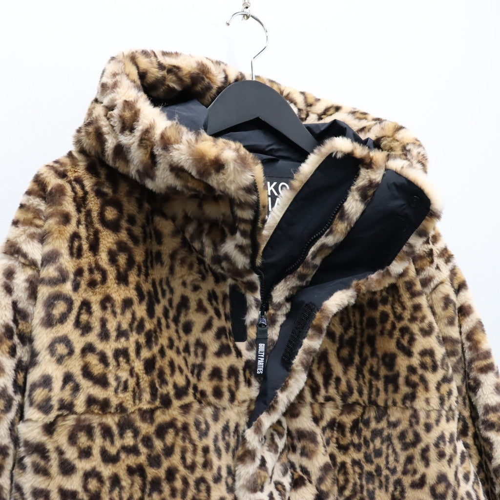 NANGA | LEOPARD FUR MOUNTAIN PARKA #BEIGE [26FW-WMO-NA09]