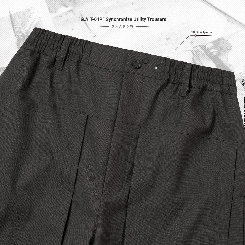 AES | "GAT-01P" Synchronize Utility Trousers #SHADOW [GOOPI-24AW-SEP-04]