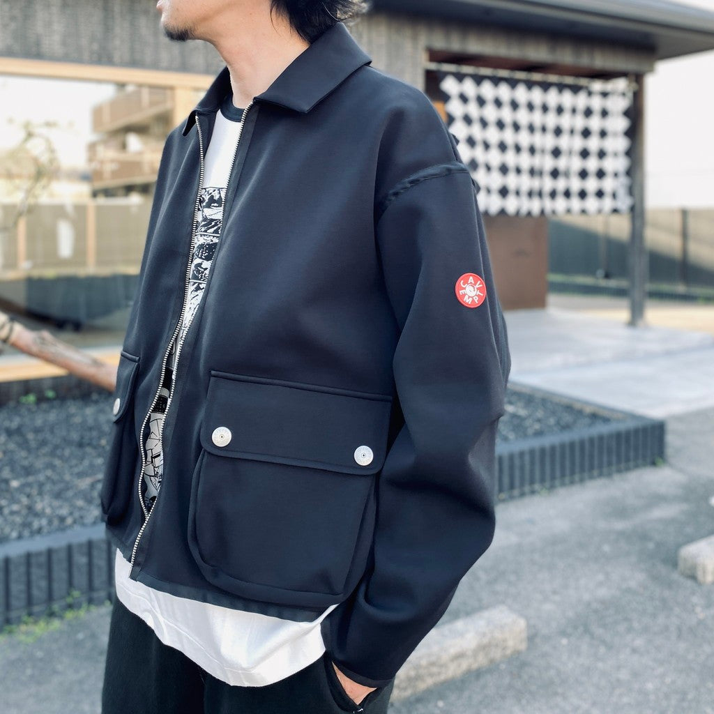 SMOOTH ZIP UP #BLACK [CES29CS16]