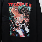 TERRIFIER | 水洗重磅圓領長袖T卹 #黑色 [TERRIFIER-WM-LT01]