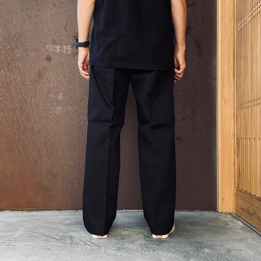 DICKIES | PLEATED TROUSERS #BLACK [26FW-WMP-DC01]