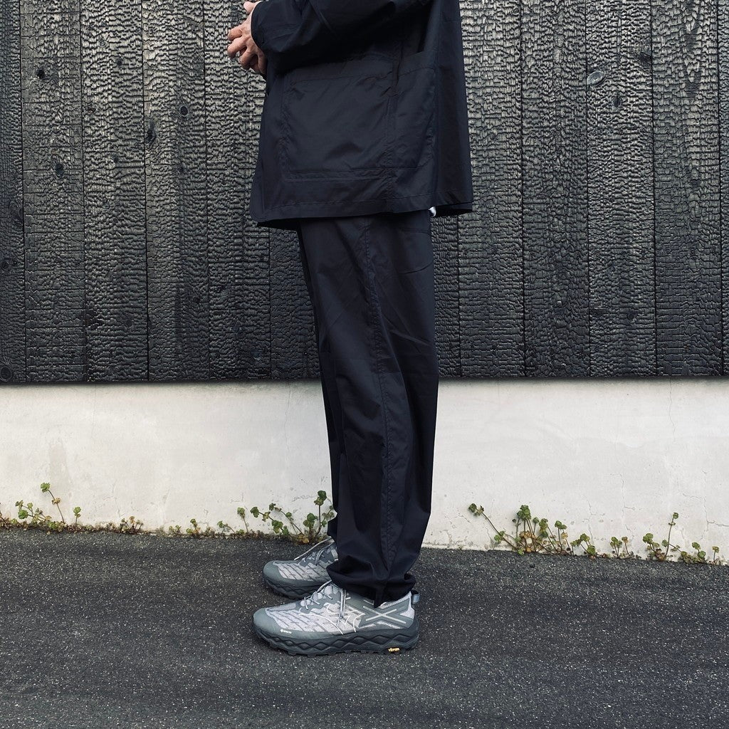 TECH PERTEX TRAVEL 2B JACKET & TECH PERTEX TRAVEL PANTS #BLACK [BJ-62026 / BP-63026]