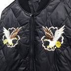 REVERSIBLE 「SKAJAN」 DOWN JACKET #BK×BK [TAION-JK04JS-N1]