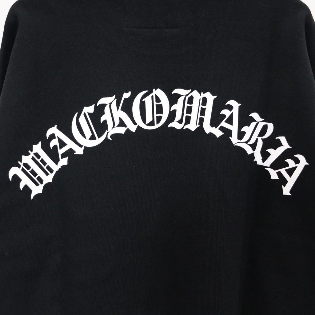 HEAVY WEIGHT CREW NECK SWEAT SHIRT (TYPE-4) #BLACK [25SS-WMC-SS12]