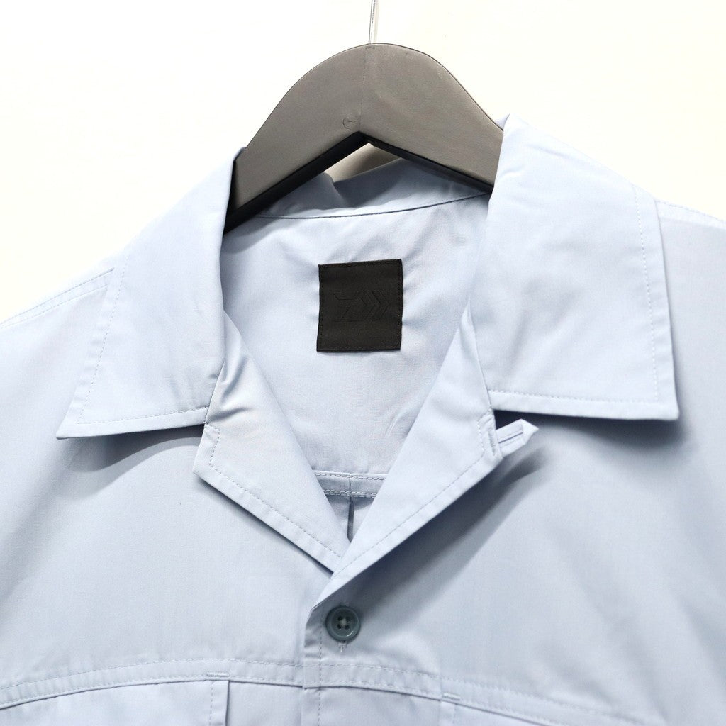 TECH MULTI TOOL POCKET SHIRT S/S SOLID #ICEBLUE [BE-86026]