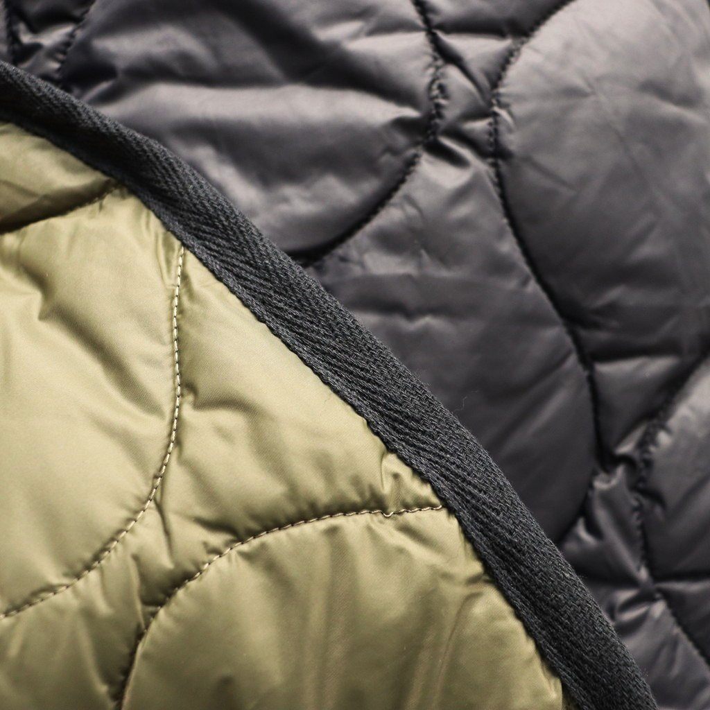 MILITARY SNAP BUTTON DOWN SKIRT（SOFT SHELL） #BLACK [TAION-W150LSSKML-1]