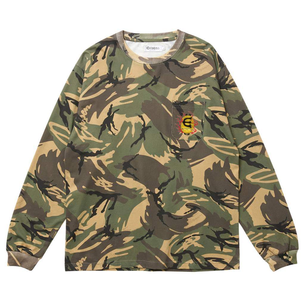HYAKKI YAENZU LS TEE #Camo [26FW_T02]