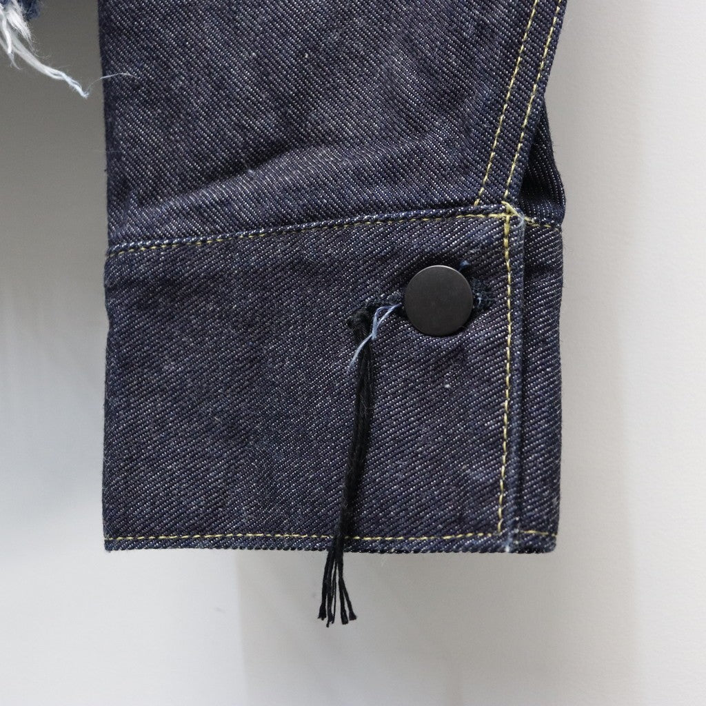 Deconstructed Denim Tracker(KOJIMA) #INDIGO [M-P3-LO5]