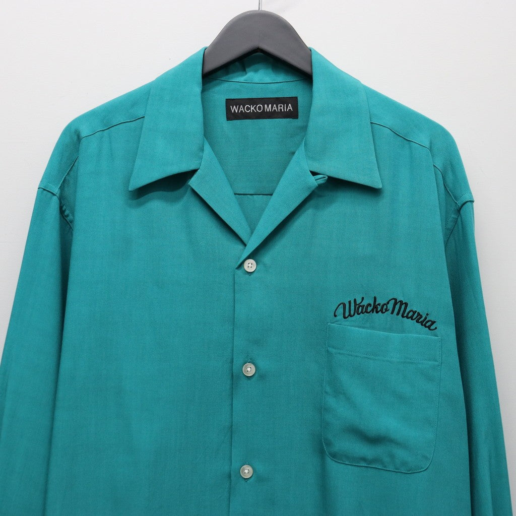 50'S SHIRT L/S ( TYPE-3 ) #GREEN [25FW-WMS-OC03]_WACKO MARIA