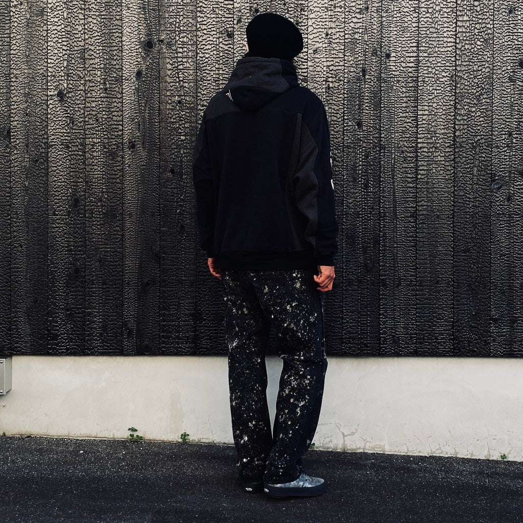 PUZZLE PARKA #BLACK [RC2662901-BLK-XL]
