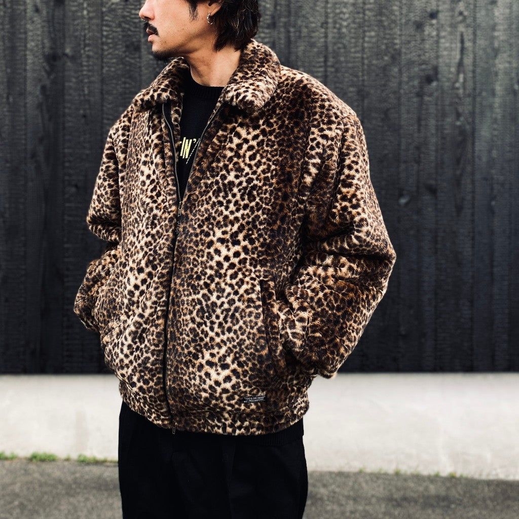 McGREGOR | LEOPARD FUR ANTI-FREEZE JACKET #BEIGE [25FW-WMO-MC02]