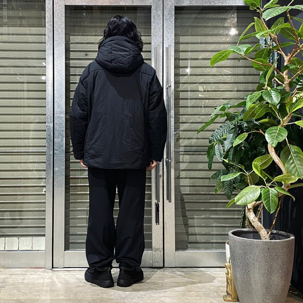 HEATING HOODED BL #BLACK [MOA-LAN-06] - cocorozashi 三重県四日市市
