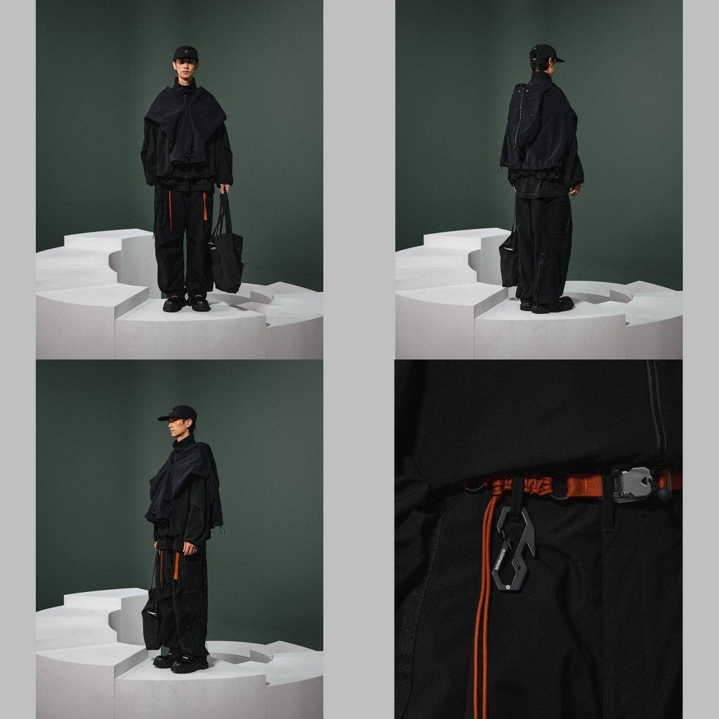 "8SE-01P" 4DX.Module 科技實用褲 #黑色 [GOOPI-24AW-OCT-03]