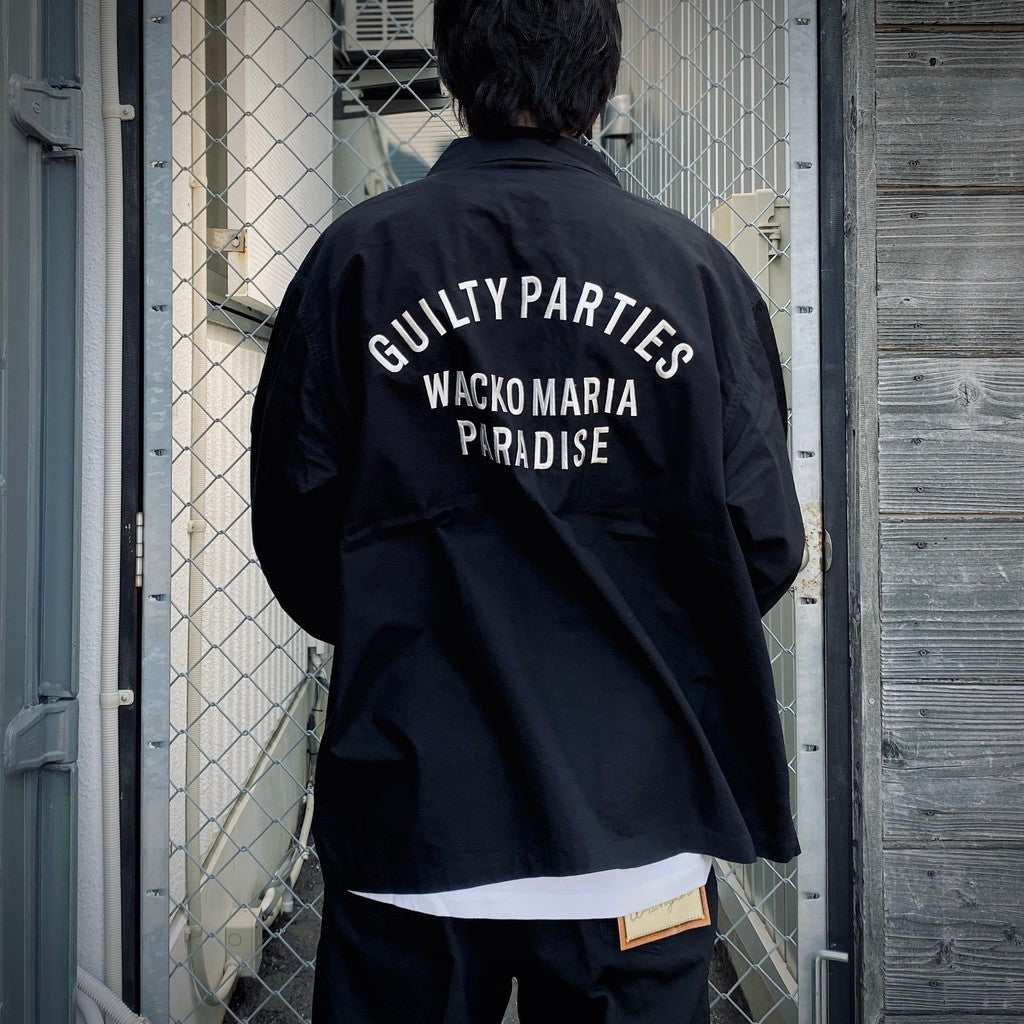 ARMY SHIRT (TYPE-2) #BLACK [25FWE-WMO-ML04]