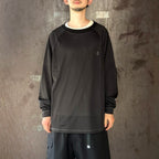 MESH L/S TEE #Black [26SU_T12]