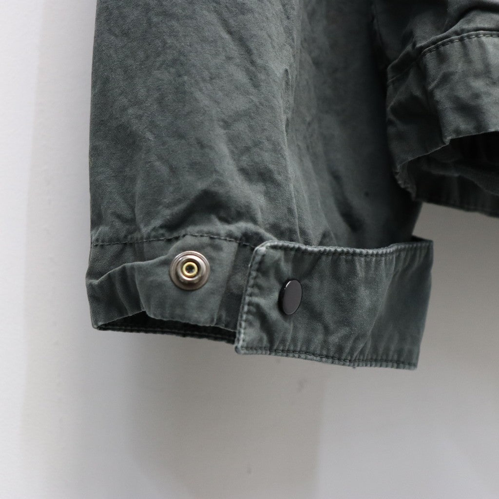 MICRO-REPS HOODED LENS JACKET #BLACK 999 [20CMOW075A]