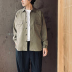 Military Over Shirts #Olive [SD26F-SH03]