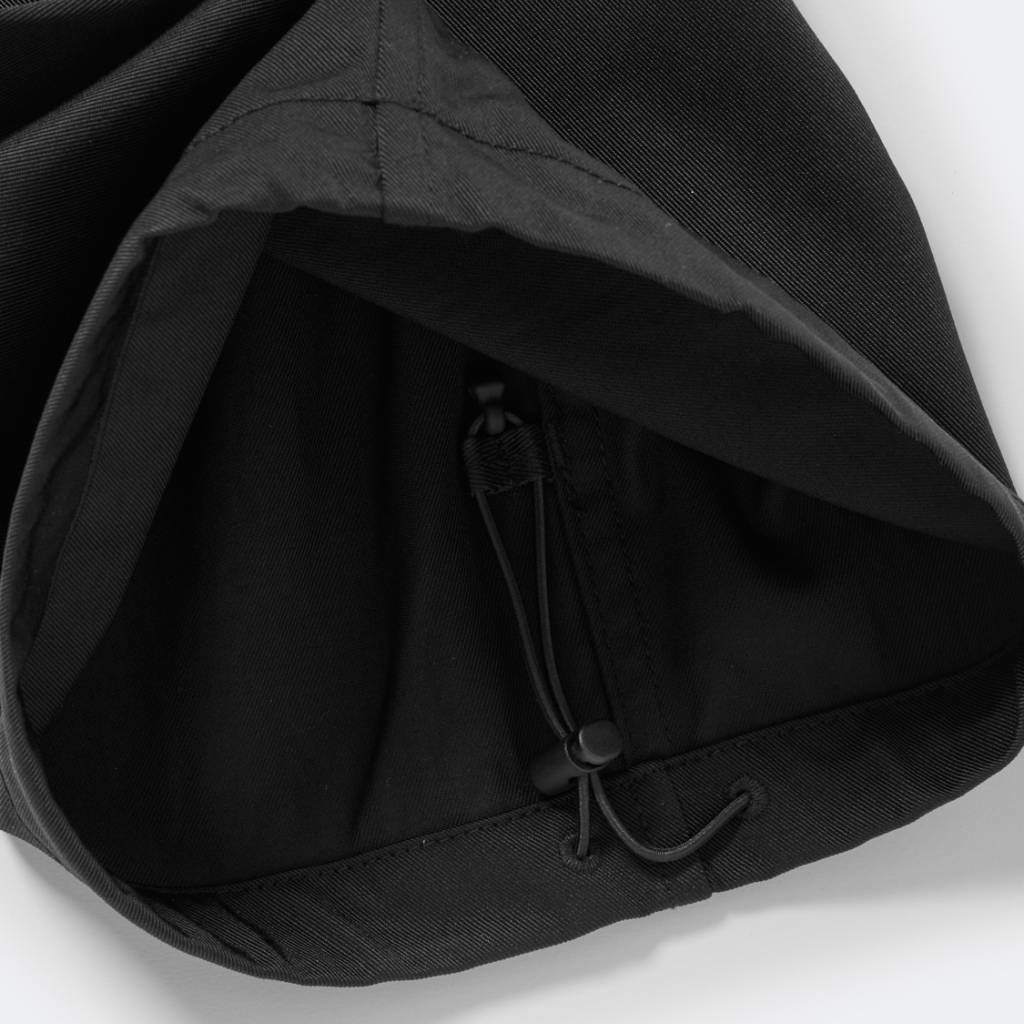 TECH EASY TROUSERS TWILL #BLACK [BP-34025]