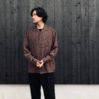 HAWAIIAN SHIRT L/S ( TYPE-1 ) #CHARCOAL [26FW-WMS-HI01]