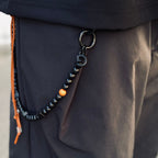 R1C Beaded Trousers Chain #Black [GOOPI-26AW-SEP-04]