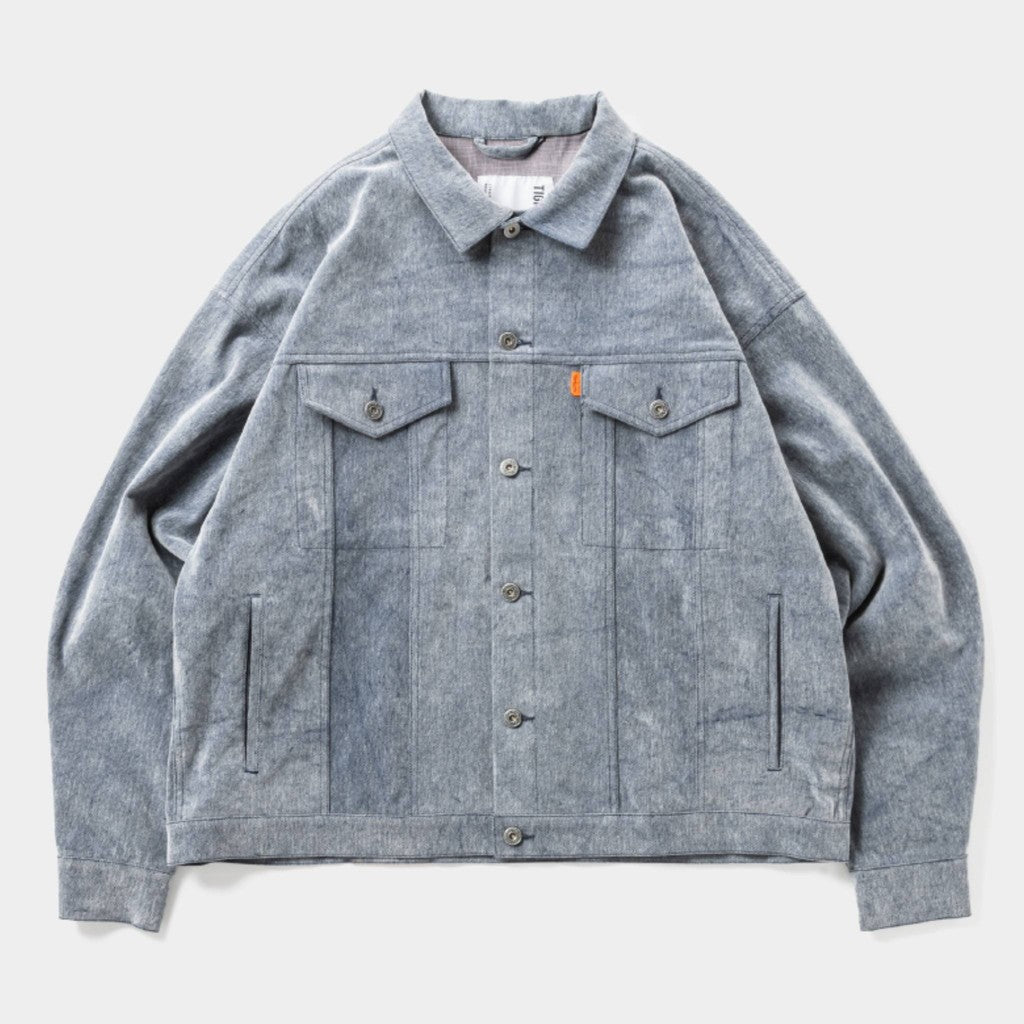 FLOCKY DENIM JAKCET #Blue [FW26-JK11]