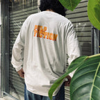 PULP FICTION | CREW NECK LONG SLEEVE T-SHIRT ( TYPE-3 ) #WHITE [PF-WM-LT03]