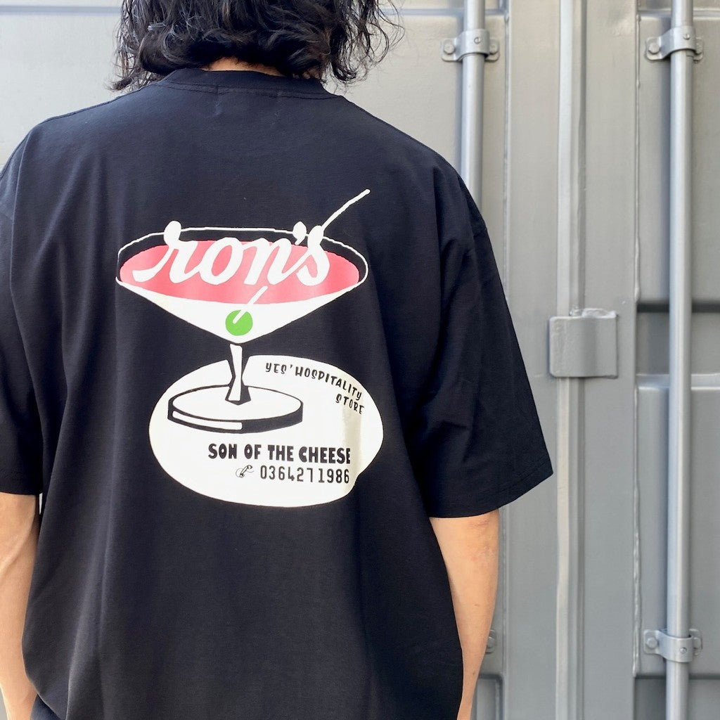 雞尾酒 T 卹 #黑色 [SC2410-TS04]