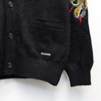 TIM LEHI | MOHAIR CARDIGAN #BLACK [25FW-WMK-KN21]