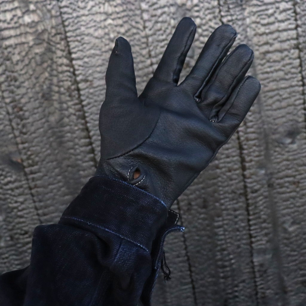 Artisan's Hand-stuffed (VEGETABLE TANNING PIG LEATHER) #BLACK [M-P4-AC2]