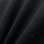 WASHED MIDDLE WEIGHT CREW NECK SWEAT SHIRT ( TYPE-2 ) #BLACK/WHITE [26FWE-WMC-SS04]